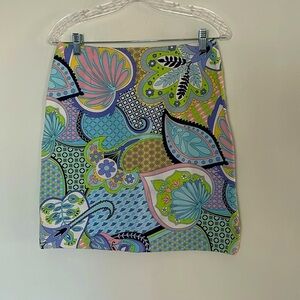 Melly M Paisley Piper Golf Skirt